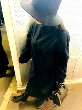 「s'yte（サイト）のアイテム（帽子）」を使った、yukaさん（レディース・155cm）の秋コーディネート