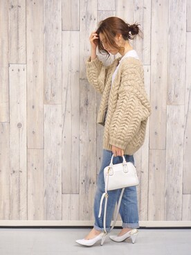 「MichaelKors」｜「アイテム（その他）」を使った、MONA   さん（レディース・155cm）の春コーディネート