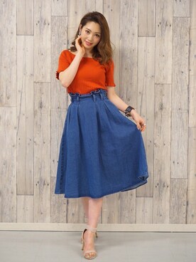 MONA   さん（レディース・162cm）の春コーディネート