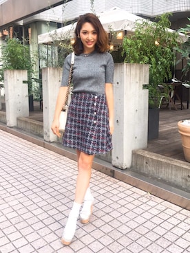 「MONA」｜MONA   さん（レディース・162cm）の秋コーディネート