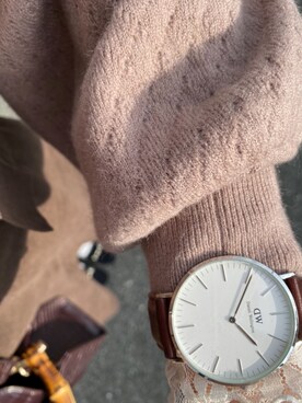 「Kastane（カスタネ）のアイテム（ニット/セーター、ピンク系）」を使った、ぴさん（レディース）の夏コーディネート