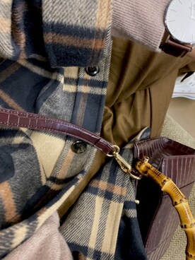 「e.r.g*（イーアールジー）のアイテム」を使った、ぴさん（レディース・163cm）の夏コーディネート