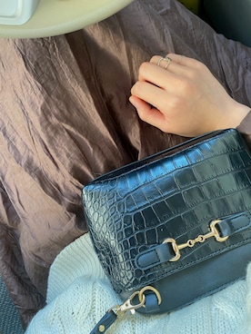 「e.r.g*（イーアールジー）のアイテム」を使った、ぴさん（レディース・164cm）の秋コーディネート