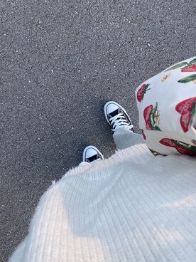 「GU（ジーユー）のアイテム（スラックス、グリーン系）」を使った、ぴさん（レディース）の秋コーディネート