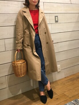 ぽーいちさん(レディース・163cm)の春コーディネート