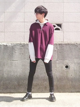 「オシャレパッソ」｜UNIさん（メンズ・168cm）の秋コーディネート