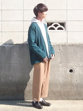 「オシャレパッソ」｜UNIさん（メンズ・168cm）の秋コーディネート