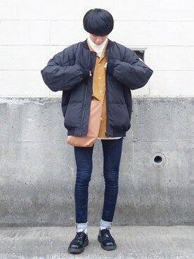 UNIさん(メンズ・168cm)の冬コーディネート