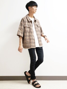 UNIさん（メンズ・169cm）の夏コーディネート