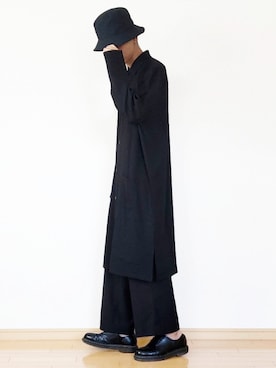 「revertical（リバーティカル）のアイテム」を使った、UNIさん（メンズ・169cm）の秋コーディネート