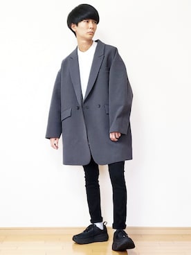 「HARE（ハレ）のアイテム（ジャケット/アウター）」を使った、UNIさん（メンズ・169cm）の秋コーディネート
