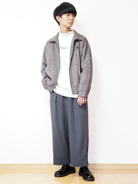 UNIさん（メンズ・169cm）の秋コーディネート