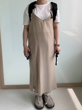 「LBC（エルビーシー）のアイテム（ワンピース/ドレス）」を使った、cocoさん（レディース・150cm）の夏コーディネート