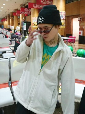 「vetements」｜「アイテム（ニットキャップ/ビーニー）」を使った、Ryohei akamineさん（メンズ・172cm）の春コーディネート