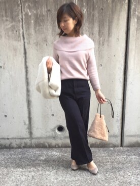 kumahiさん(レディース・156cm)の冬コーディネート