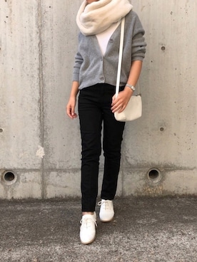 「ファースヌード」｜kumahiさん（レディース・156cm）の秋コーディネート