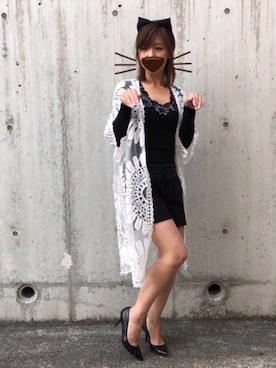 「wearhalloween2017」｜「アイテム（その他）」を使った、kumahiさん（レディース・156cm）の秋コーディネート