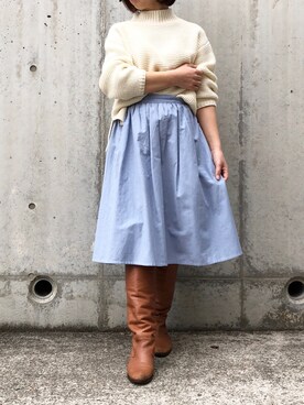 kumahiさん(レディース・156cm)の冬コーディネート