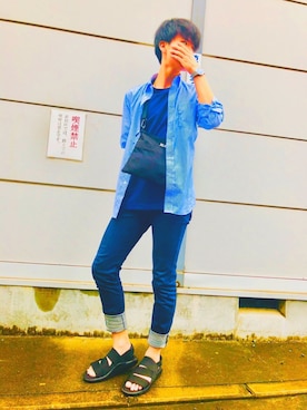 ちぇいすさん(メンズ・174cm)の夏コーディネート