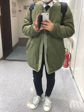 「JOURNAL STANDARD relume（ジャーナルスタンダード　レリューム）のアイテム（ブルゾン）」を使った、けんたろ。さん（メンズ・170cm）の春コーディネート