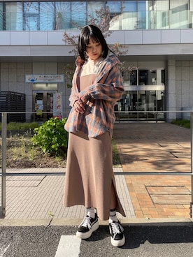 サエピさん(レディース・157cm)の春コーディネート