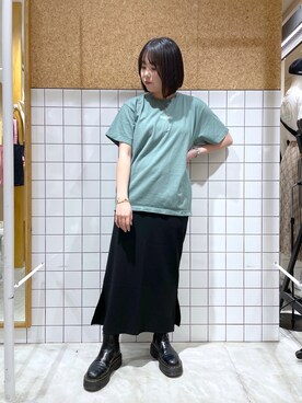 山口紗英さん（レディース・157cm）の春コーディネート