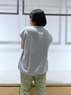 山口紗英さん（レディース・157cm）の春コーディネート