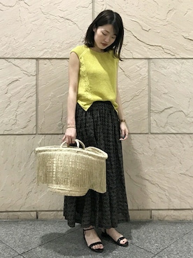 西平さん（レディース・160cm）の夏コーディネート