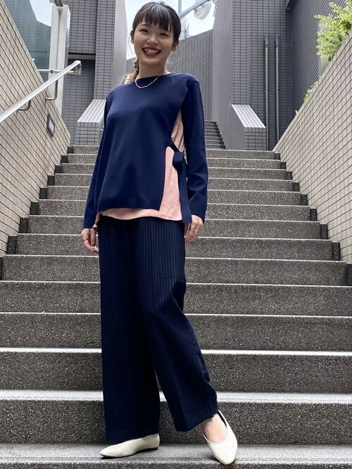 新品未使用　SHIPS for women ロングスクエアフラットシューズ セール】【MORE SIZE】ロングスクエアフラットシューズ◇（その他