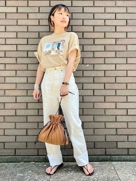 西平さん（レディース・160cm）の夏コーディネート