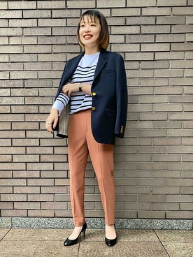 西平さん(レディース・160cm)の秋コーディネート
