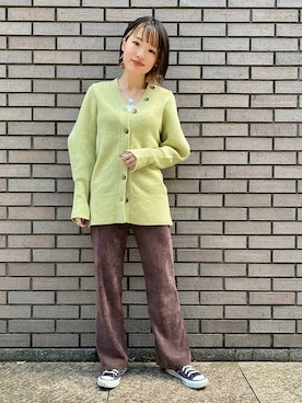 西平さん（レディース・160cm）の秋コーディネート