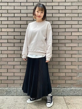 西平さん(レディース・160cm)の秋コーディネート