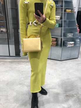 「PROENZA SCHOULER」｜Yawen Gaoさん（レディース・157cm）の春コーディネート