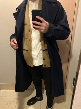 HAASさん（メンズ・173cm）の冬コーディネート