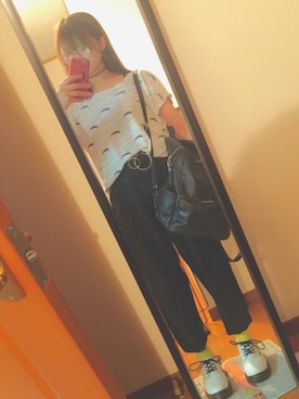 「Via Demizon（ビアデミゾン）のアイテム」を使った、♡uka's WEAR☜☜☜さん（レディース・150cm）の春コーディネート