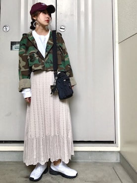 えりんこりにすたさん（レディース・156cm）の春コーディネート