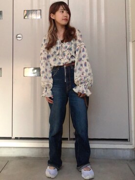 「Another Edition」｜「アイテム（パンツ）」を使った、えりんこりにすたさん（レディース・155cm）の夏コーディネート