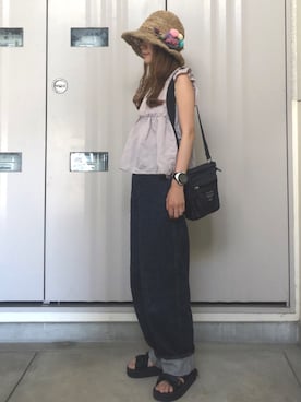 えりんこりにすたさん(レディース・156cm)の夏コーディネート