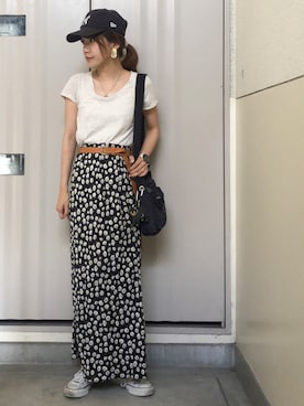 えりんこりにすたさん（レディース・156cm）の夏コーディネート