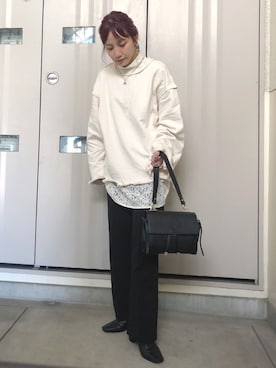 えりんこりにすたさん（レディース・156cm）の冬コーディネート