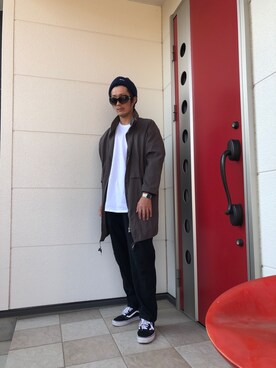 「hum（ハム）のアイテム」を使った、norisora さん（メンズ・175cm）の秋コーディネート