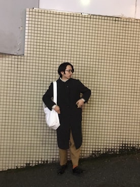 「代官山」｜じゅんじさん（メンズ・175cm・20代）の冬コーディネート