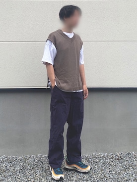 「Samansa Mos2（サマンサ モスモス）のアイテム」を使った、トッティさん（メンズ・177cm）の春コーディネート