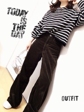 めるもさん（レディース・158cm）の冬コーディネート