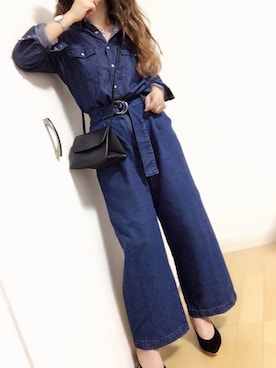 めるもさん（レディース・158cm）の春コーディネート