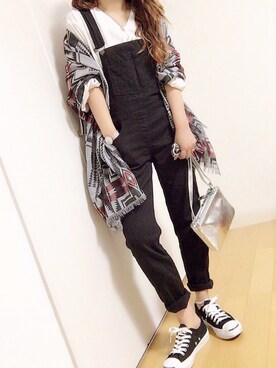 「CONVERSE（コンバース）のCONVERSE コンバース ジャック パーセル / JACK PURCEL（スニーカー）」を使った、めるもさん（レディース・158cm）の春コーディネート