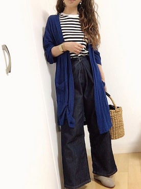 めるもさん（レディース・158cm）の春コーディネート