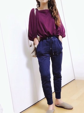 めるもさん（レディース・158cm）の夏コーディネート