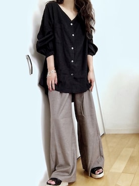 めるもさん(レディース・158cm)の夏コーディネート